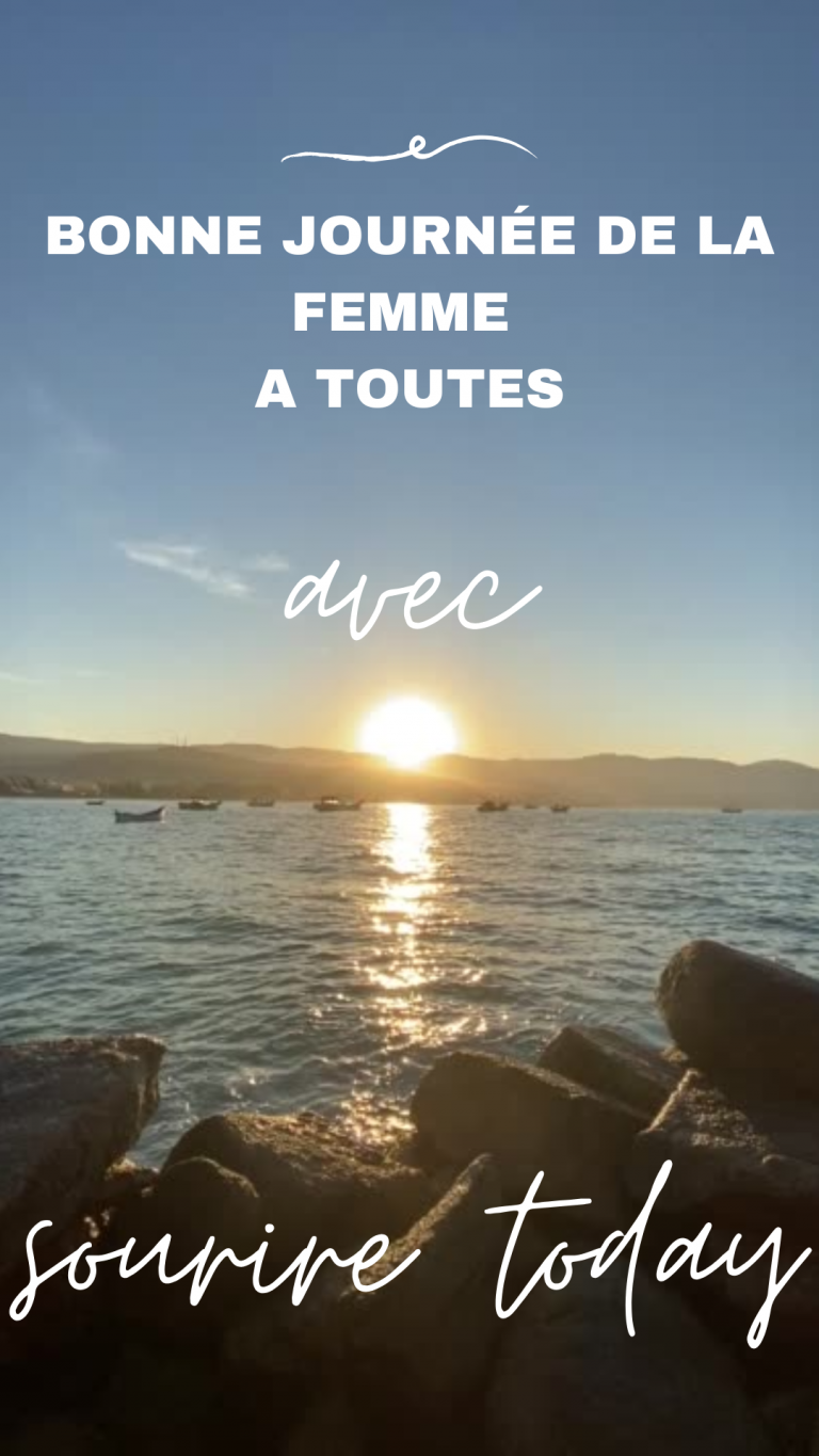 Bonne journée de la femme 1 Blue and White Classic Good Morning TikTok Video