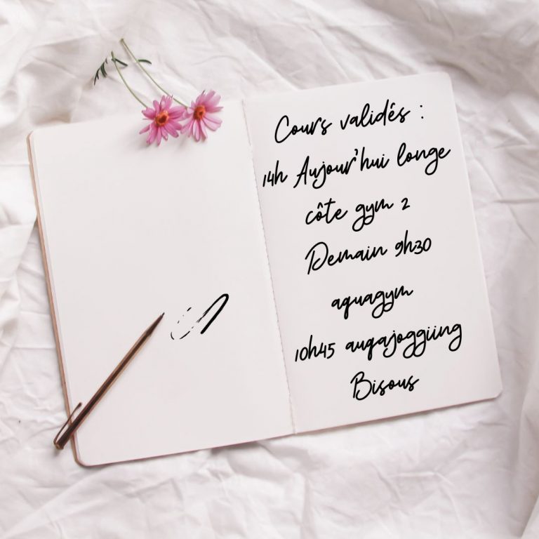 White Pink Journal Notebook Writer Quote Animated Social Media Post