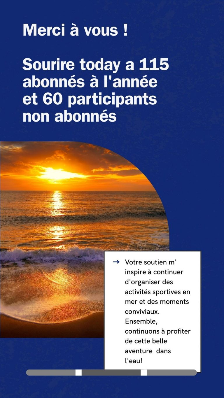 Votre Story Merci a nos 115 abonnes reguliers et 60 participants
