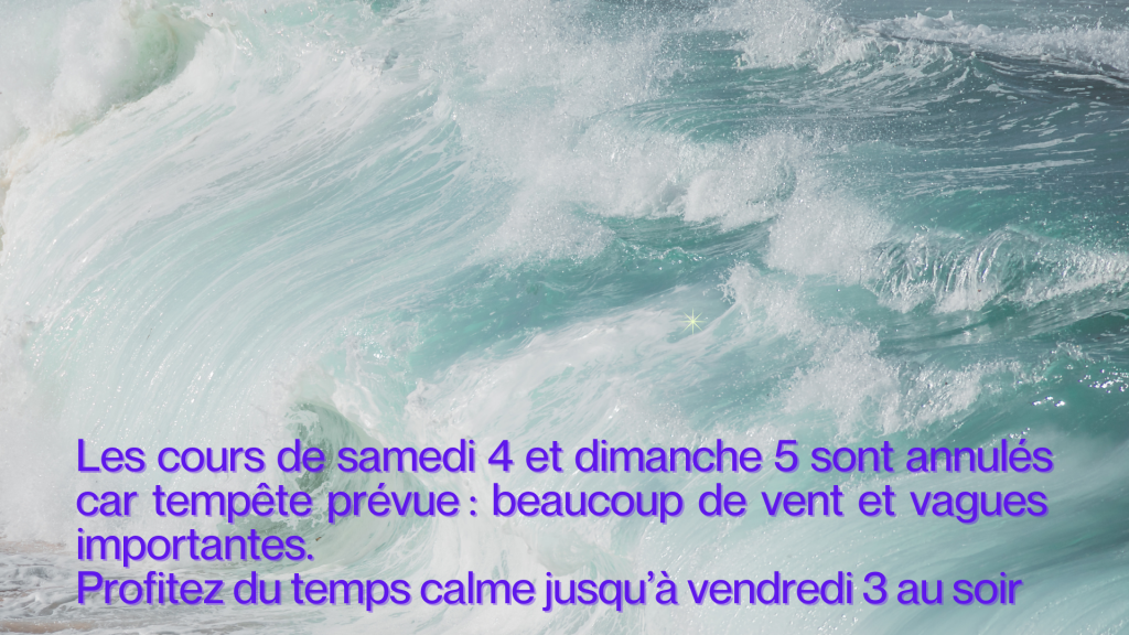 Clair Fond decran Citation Vagues Moderne