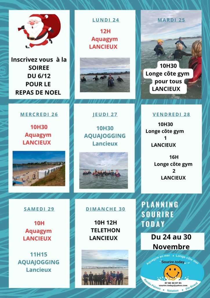 Copie de Copie de Copie de Copie de Copie de Bleu Vague Motif Hebdomadaire Calendrier Planning