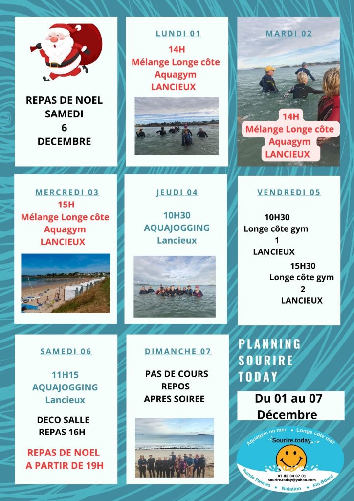 Copie de Copie de Copie de Copie de Copie de Copie de Bleu Vague Motif Hebdomadaire Calendrier Planning